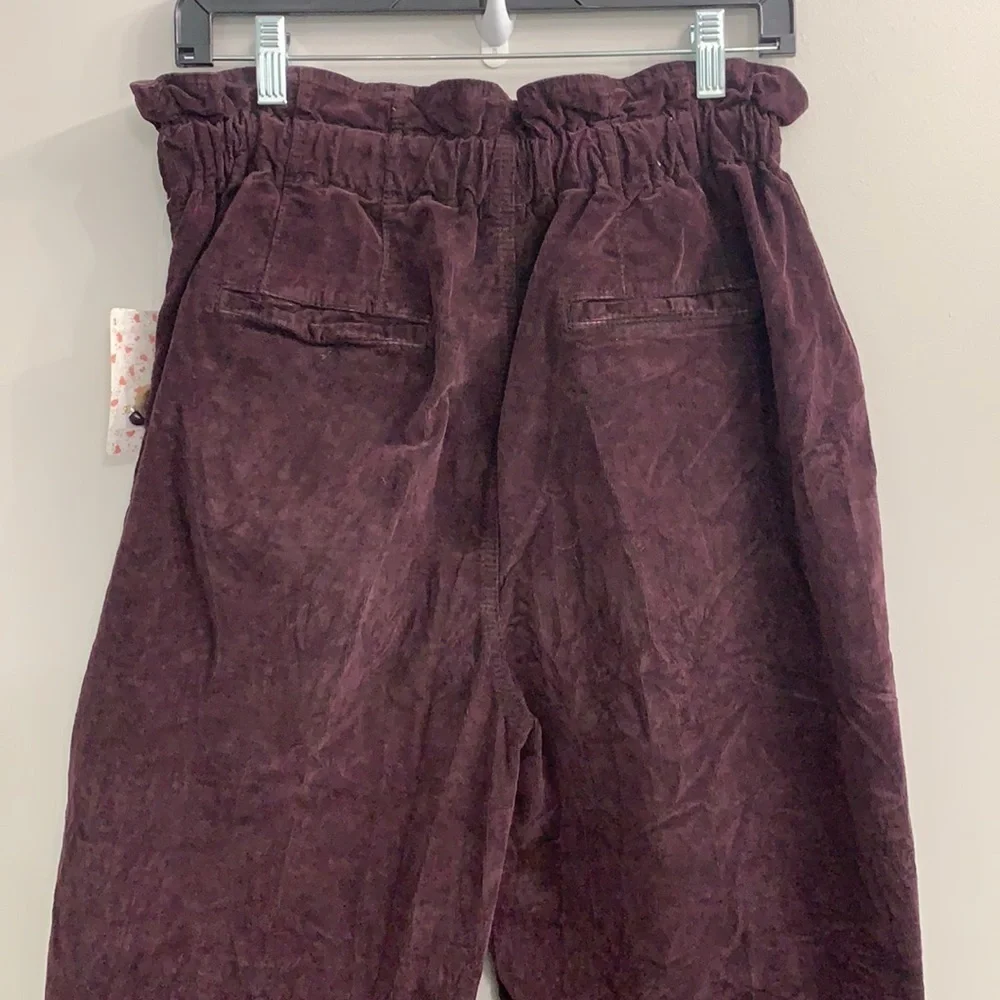 Free people Margate Corduroy Pants In Panther Rose